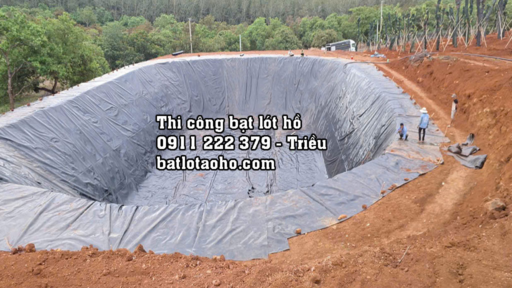 Bạt trải ao tôm hàn sẵn tròn nổi đường kính 5m