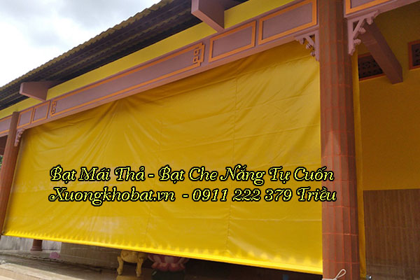Mái hiên di động quay tay