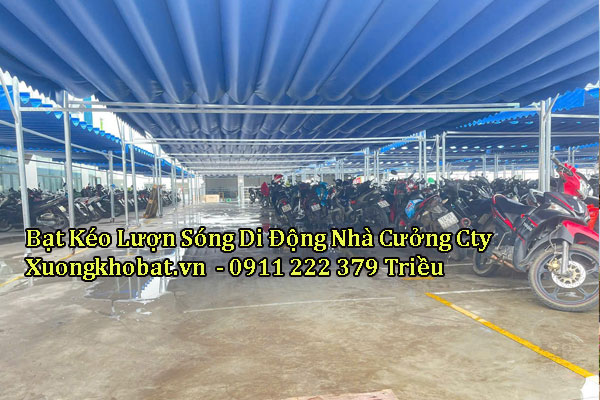 Nhà xưởng bãi giữ xe